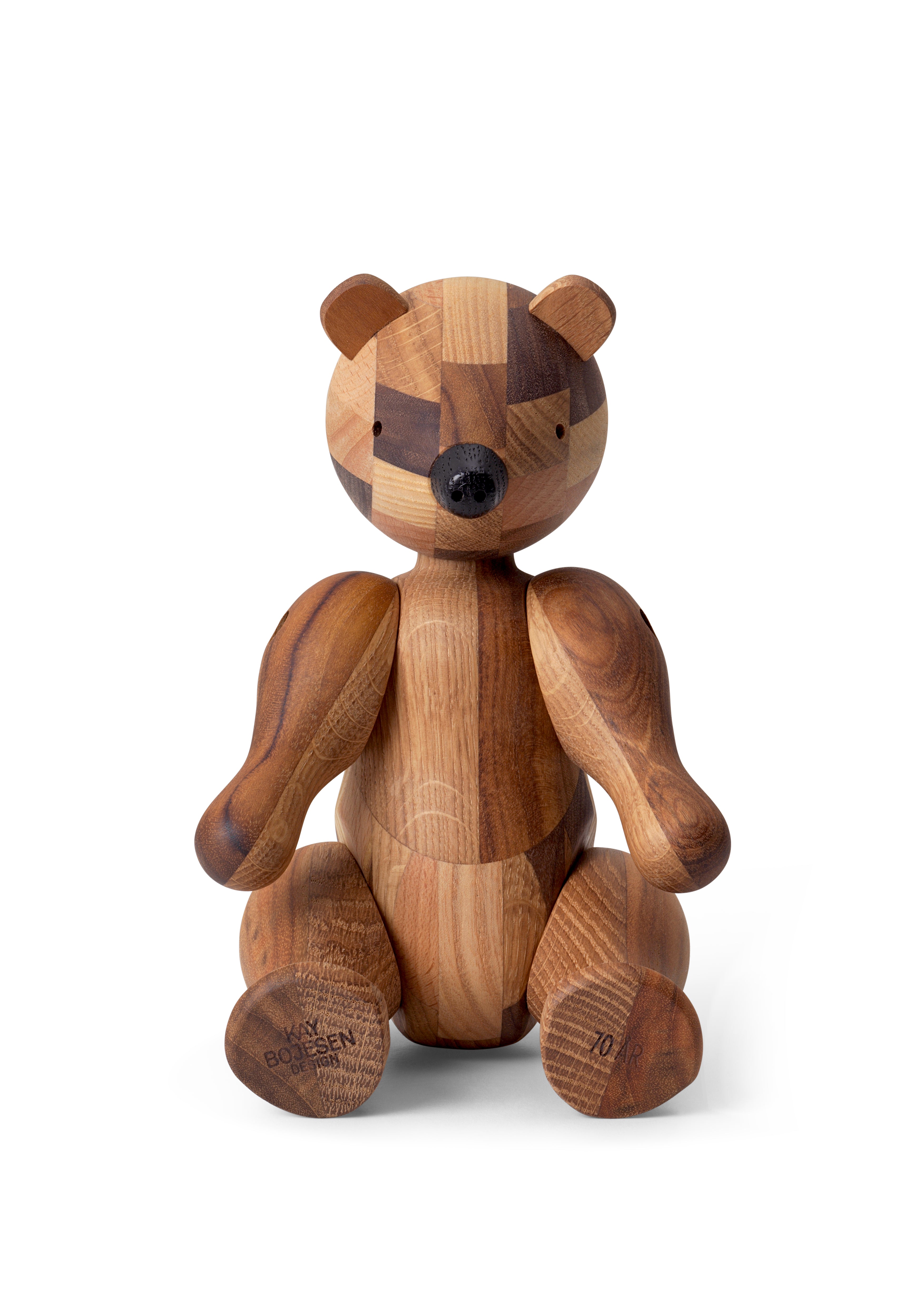 Reworked jubilæum bjørn, mellem - mix træ